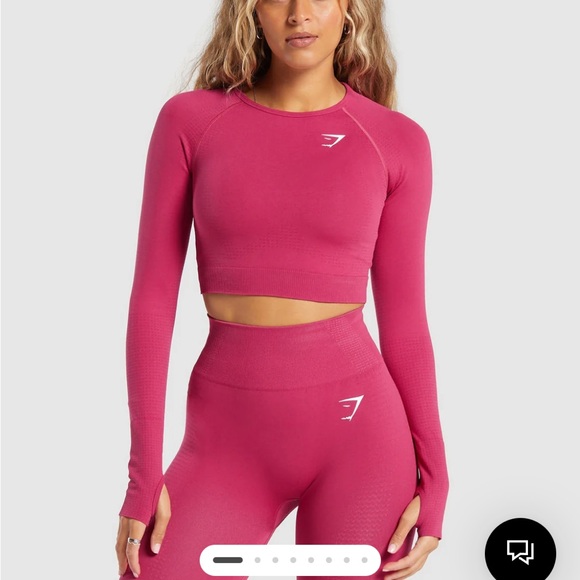 Gymshark long sleeve cropped - Picture 1 of 7